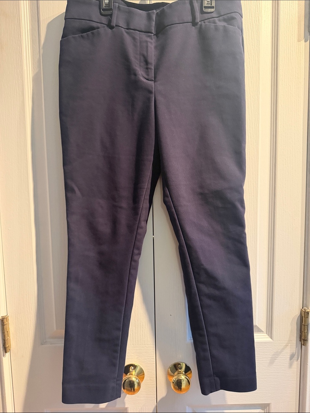Classic Women's Navy Slim Dress Jeans